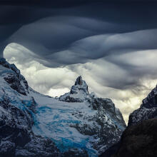 Asperatus, patagonia, clouds, sky, fjords