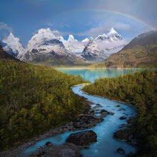 Turquoise Rainbow