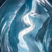 Ice Canyon Layers