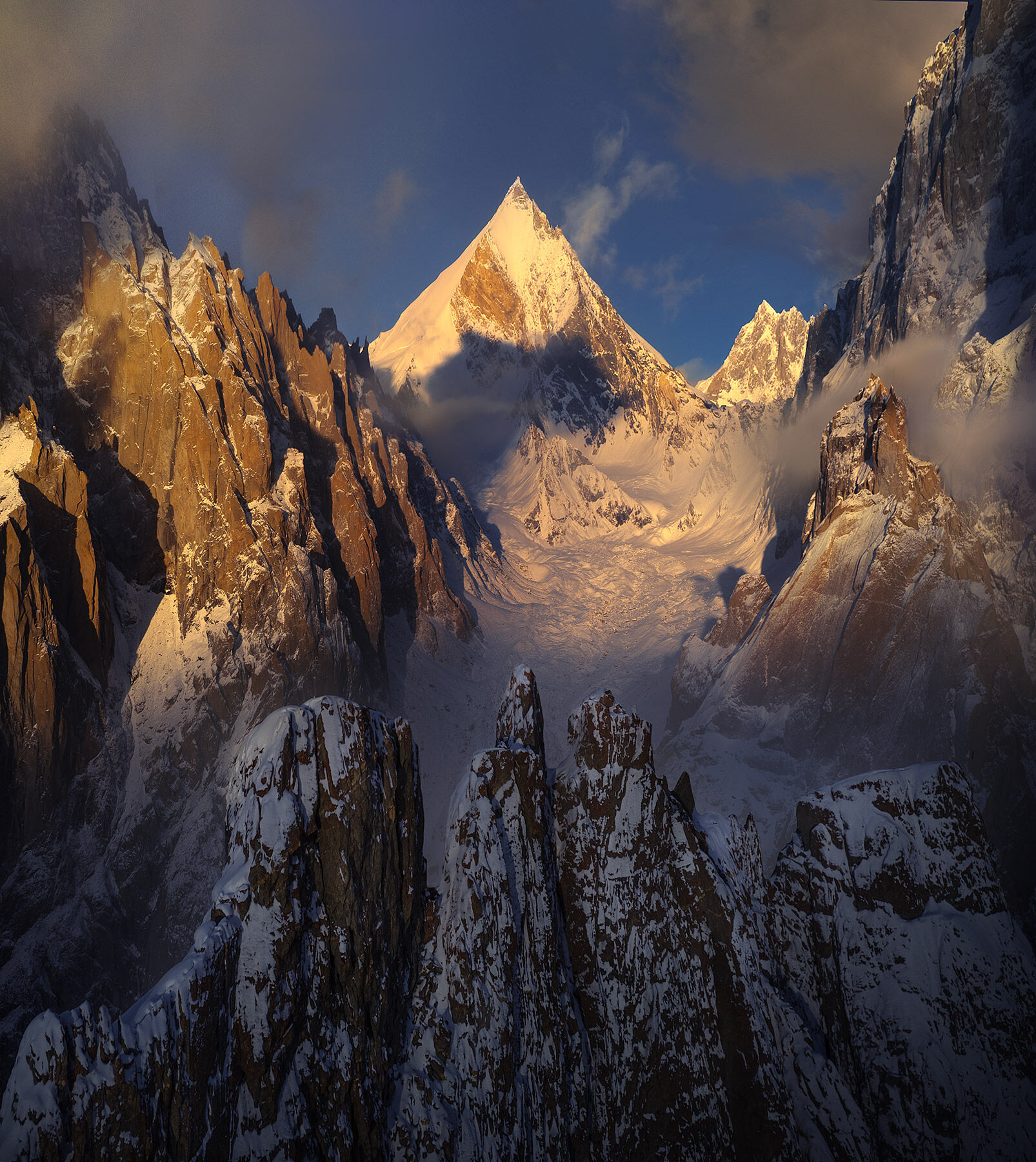 mountains, Pakistan, gilgit, baltistan, Karakoram, high, jagged, autumn, peaks, summits