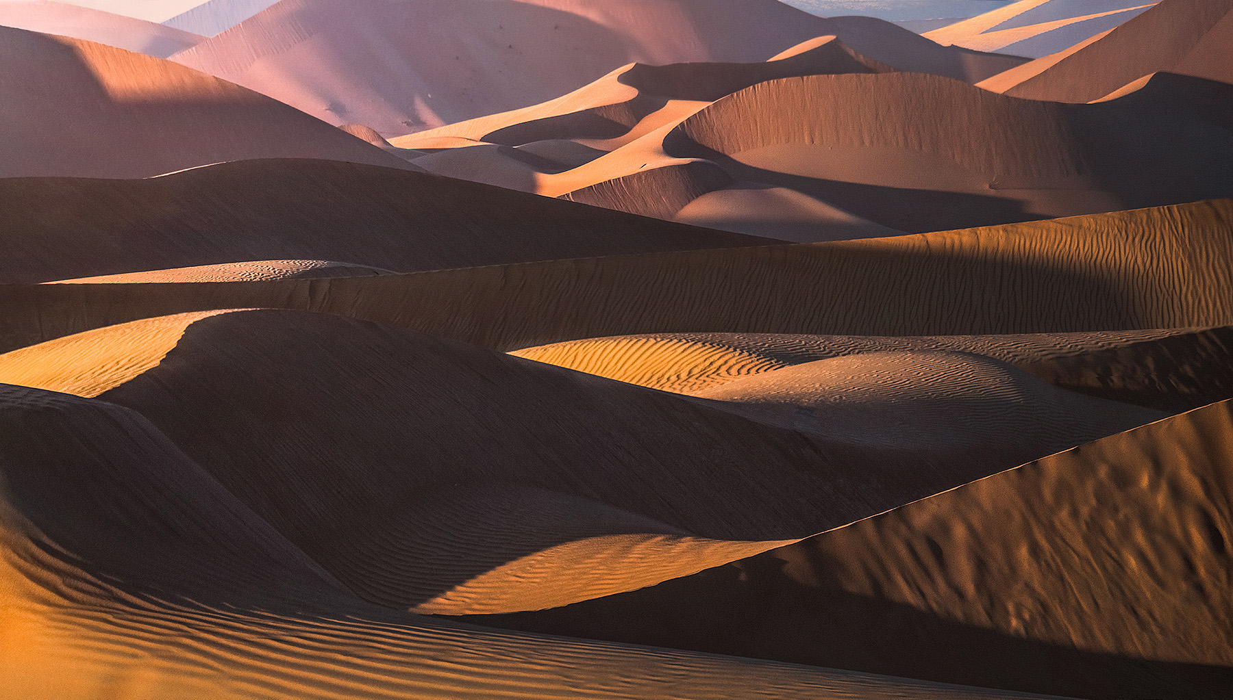 The endlessness of Arabian Sands.
