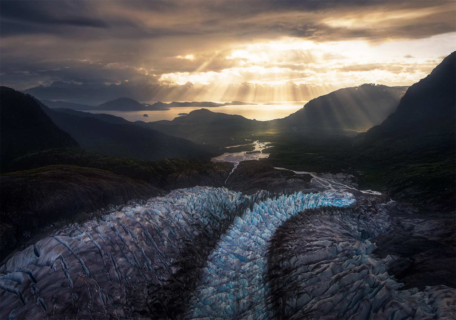 The disappearing glaciers of Alaska.&nbsp;