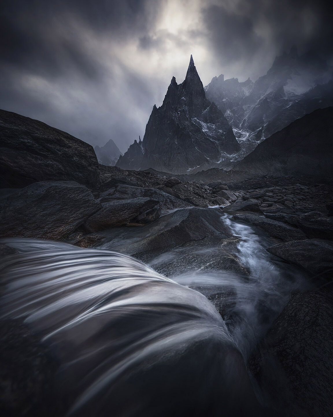 Perhaps the craziest foreground and background combination I've ever had the chance to shoot, here in the incomparable, and real...