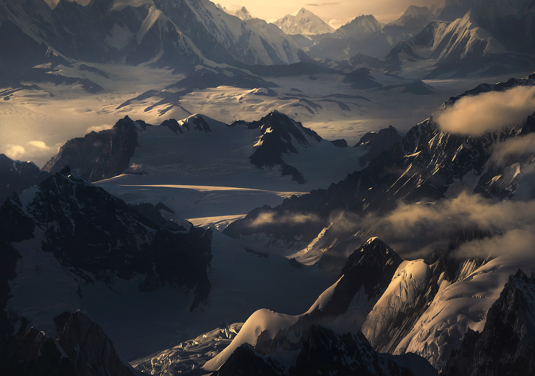 Never Lost The largest and most glaciated of all mountain ranges in North America, the vastness of Wrangell St Elias in Alaska...