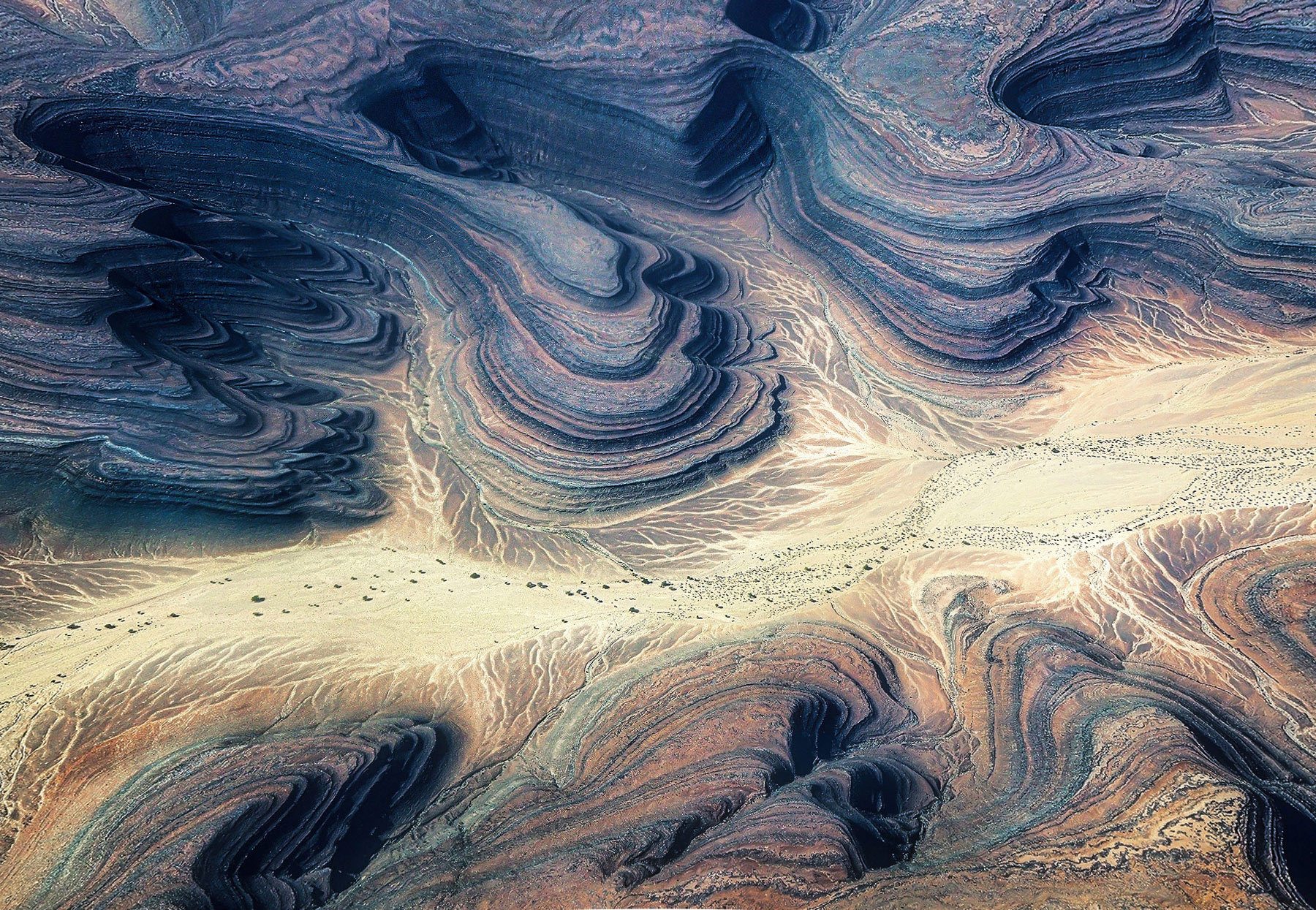 What can I say?  Namibia has some amazing geology from above!