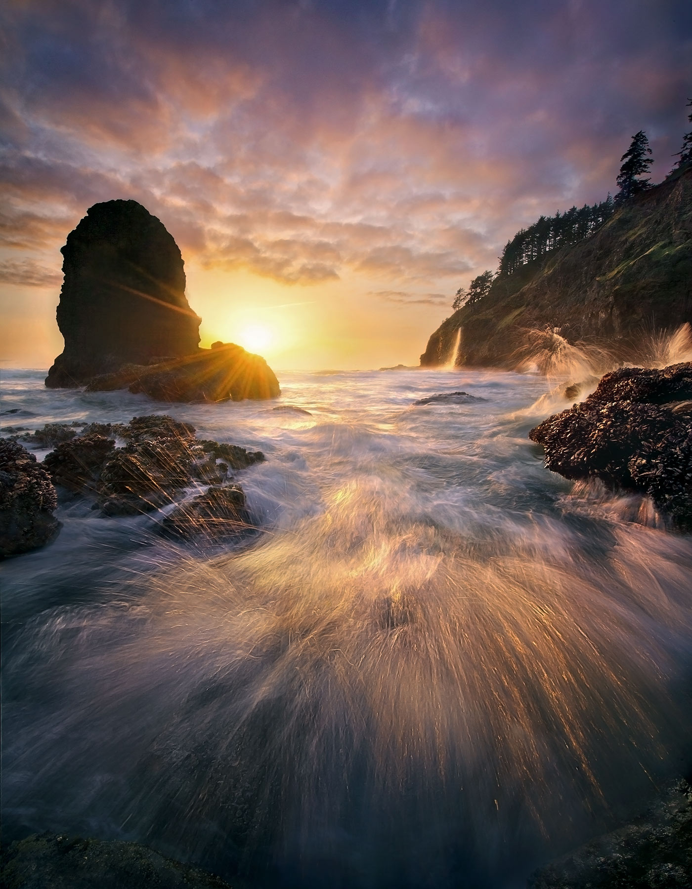 Sunset Symphony - Oceanside Oregon
