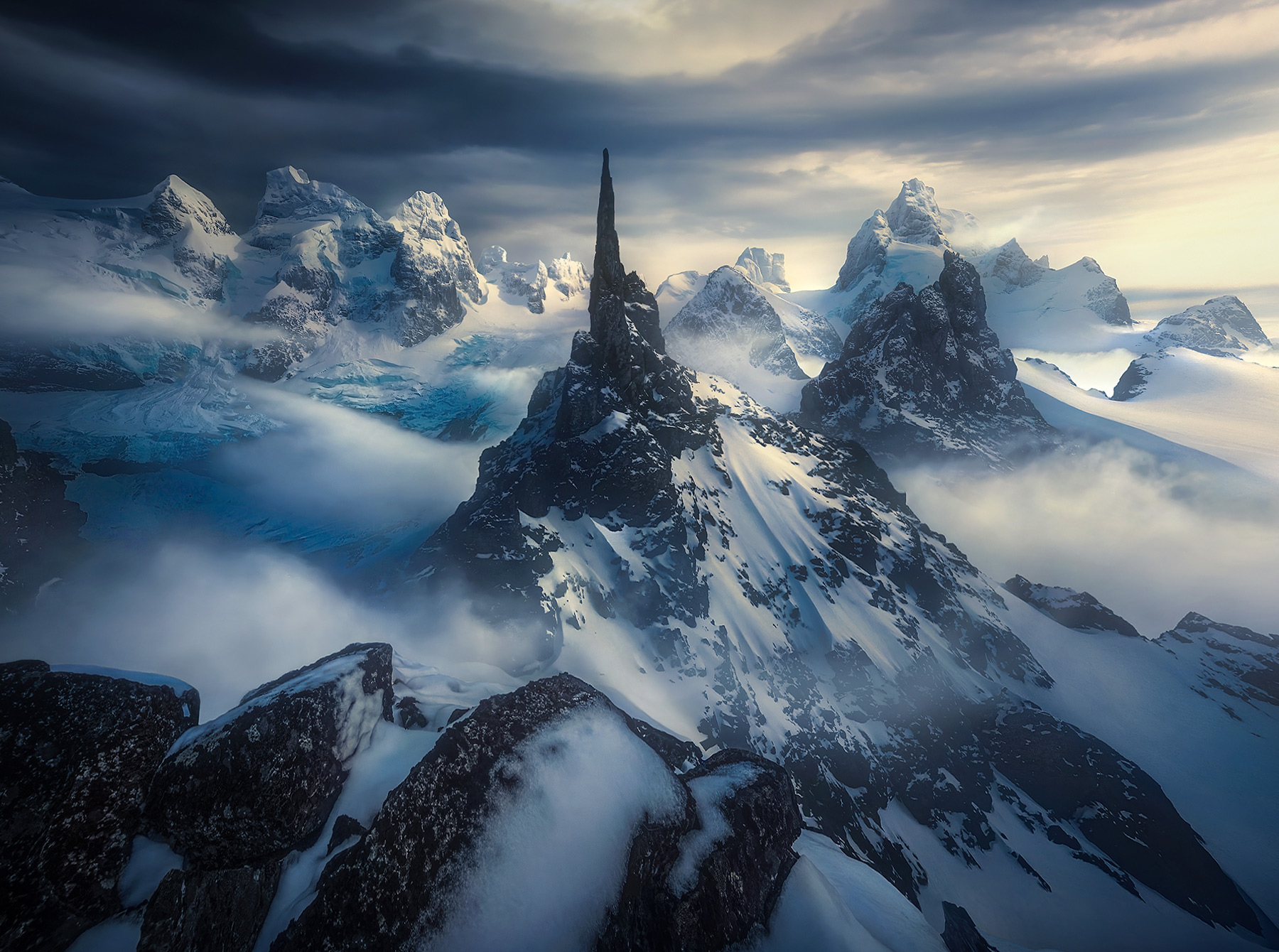 The most impressive vertical spire I have ever seen in a lifetime in the mountains, here in the incomparable Patagonia Fjords