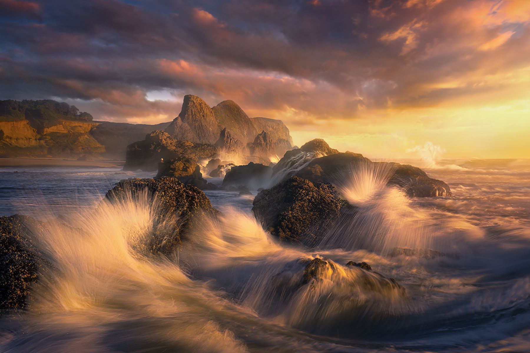 Window in Time - Seal Rocks, Oregon
